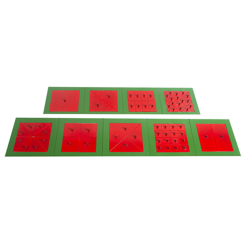 Montessori Fraction Circles