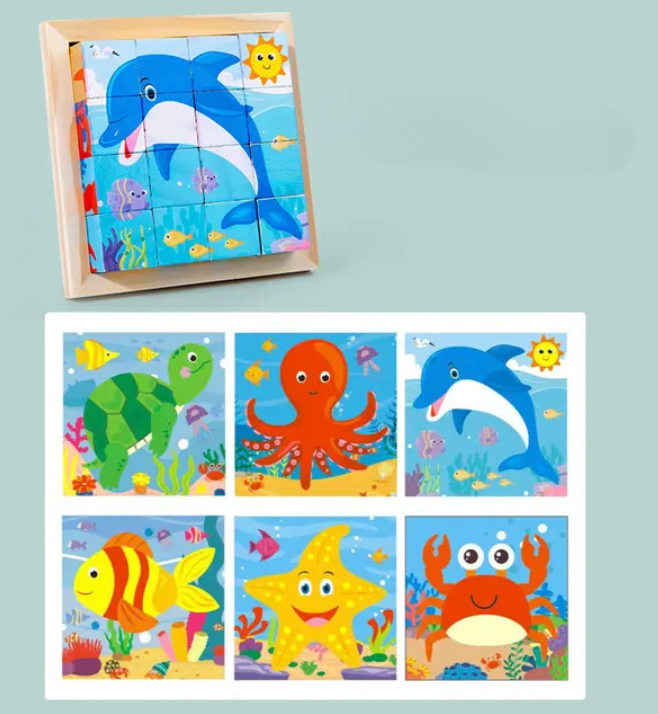 Montessori Cube Puzzle