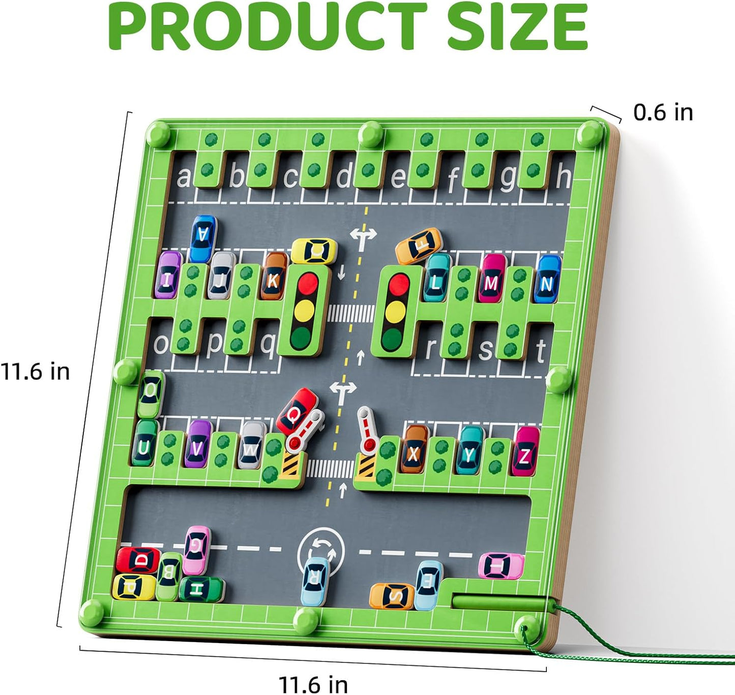 Montessori Alphabet Car Maze
