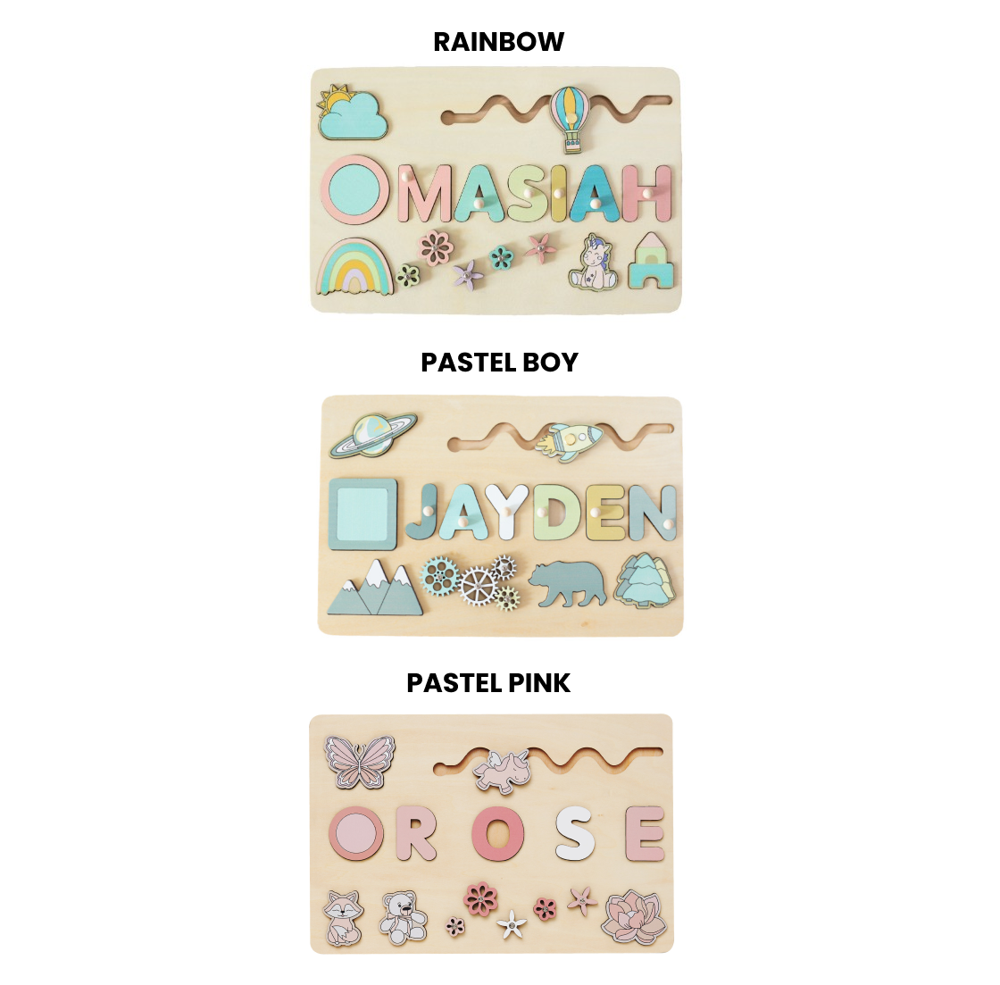 Montessori Name Puzzle
