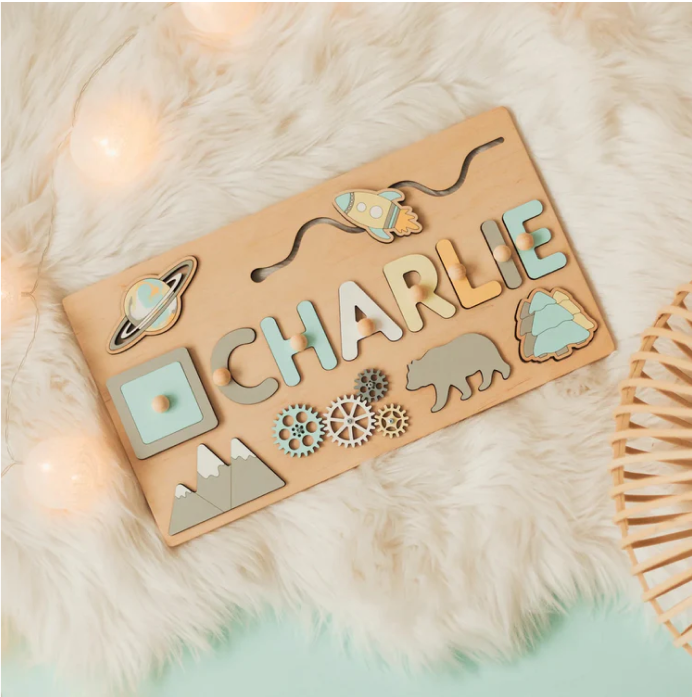 Montessori Name Puzzle