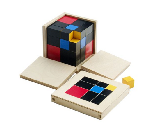 Trinomial Cube Montessori