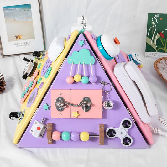 Montessori Early Education Homemade Busy Board