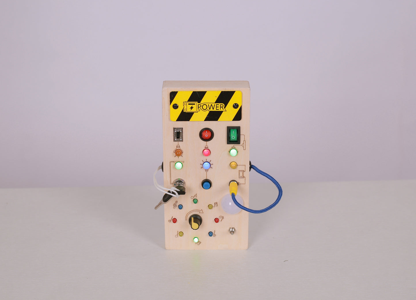 Montessori Wooden Busy Board