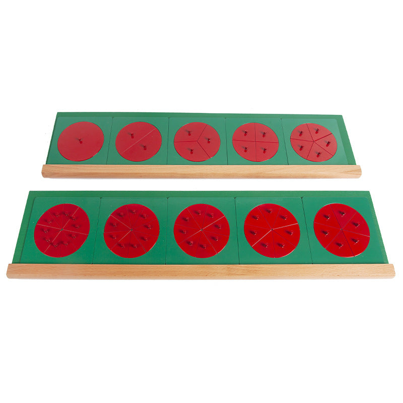 Montessori Fraction Circles