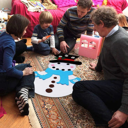 Montessori Felt Snowman