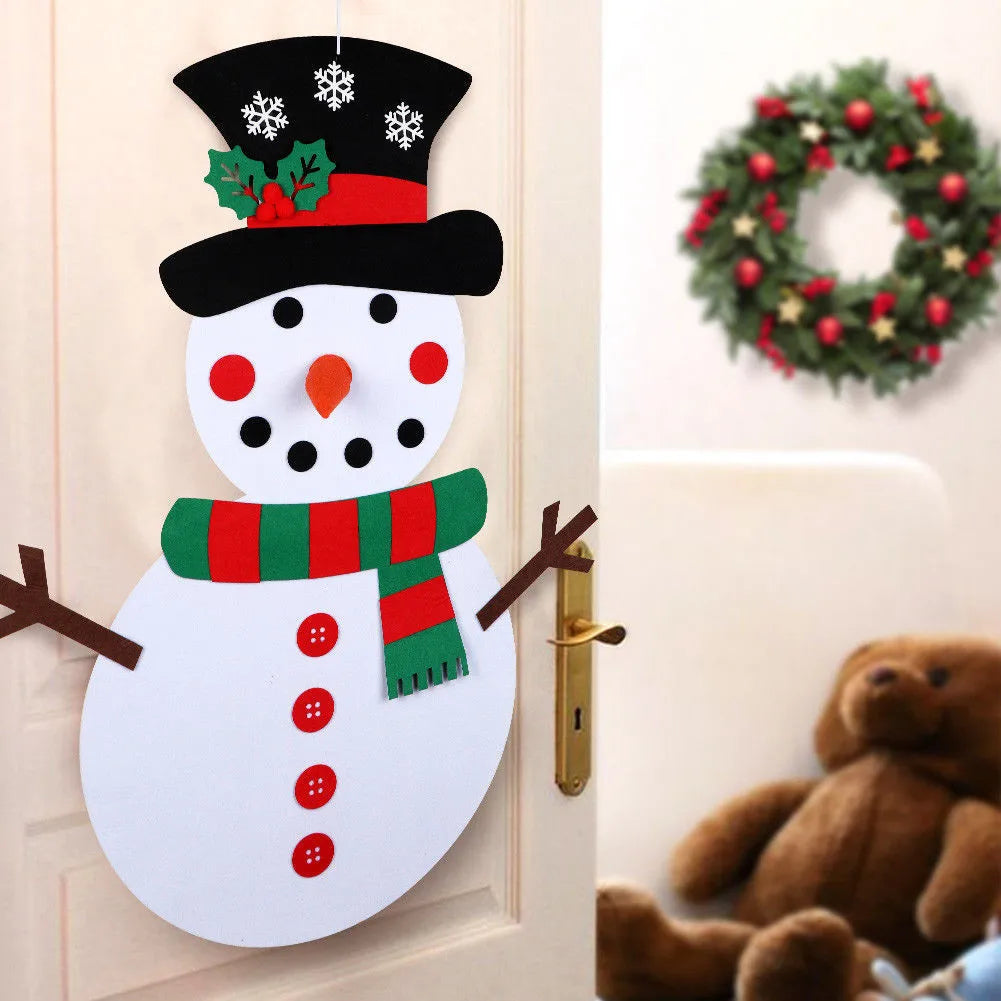 Montessori Felt Snowman