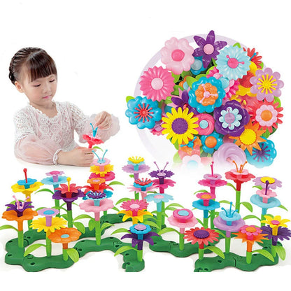 Montessori Flower Garden Building Set