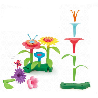 Montessori Flower Garden Building Set