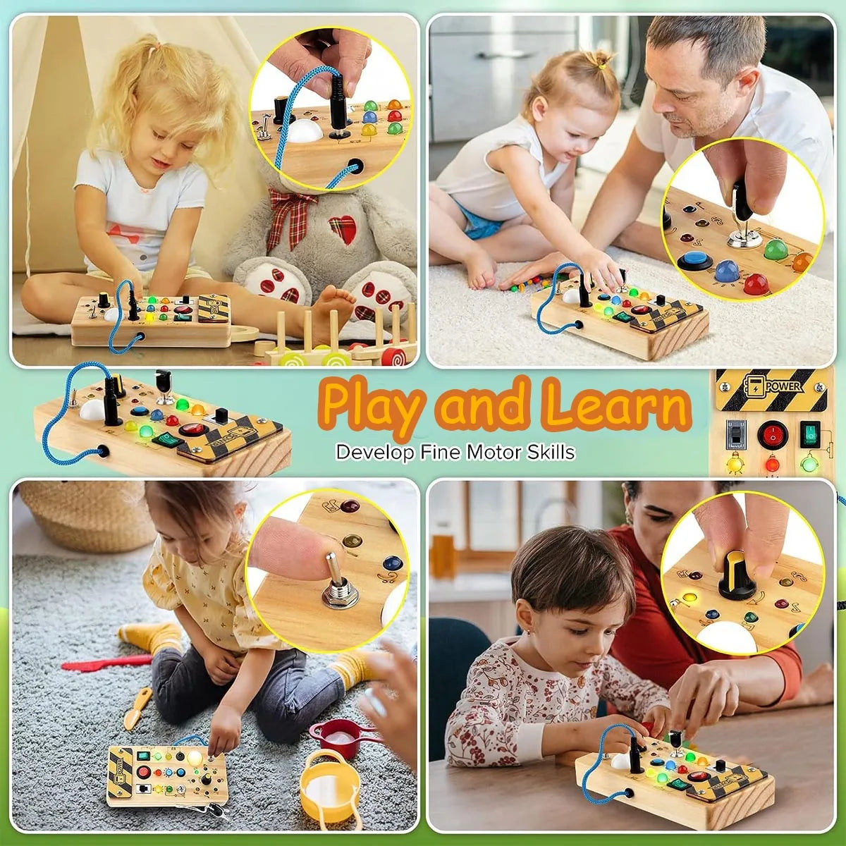 Montessori Busy Board