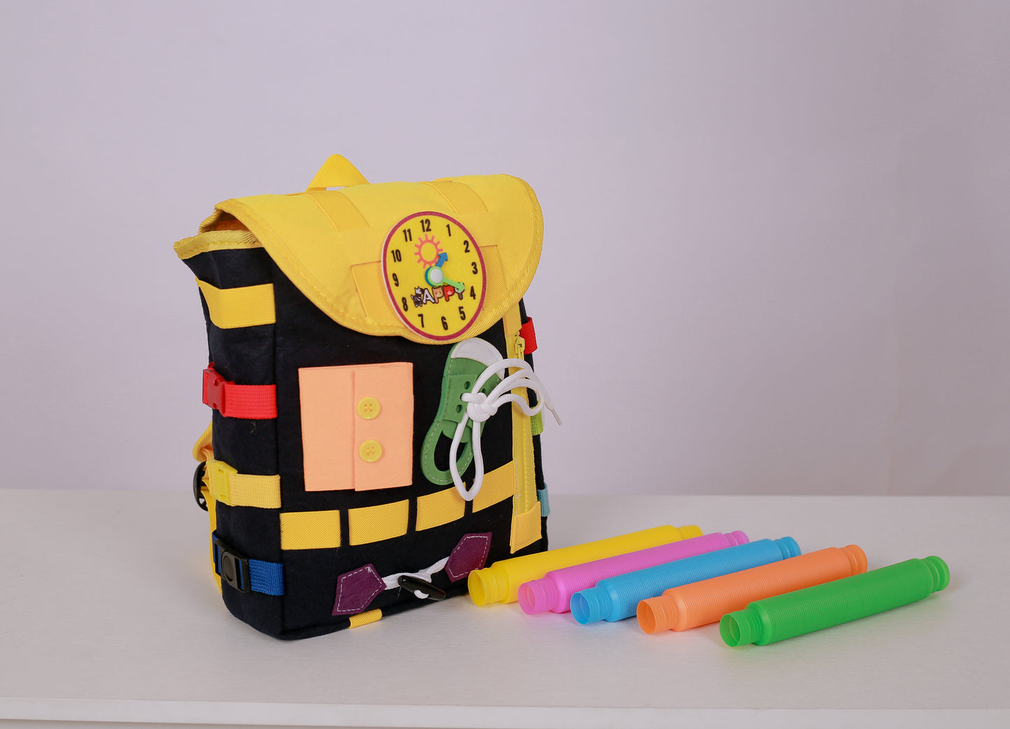 Montessori Busy Board Backpack