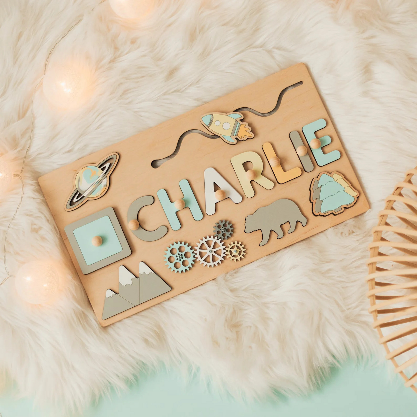 Montessori Name Puzzle