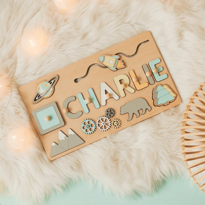 Montessori Name Puzzle