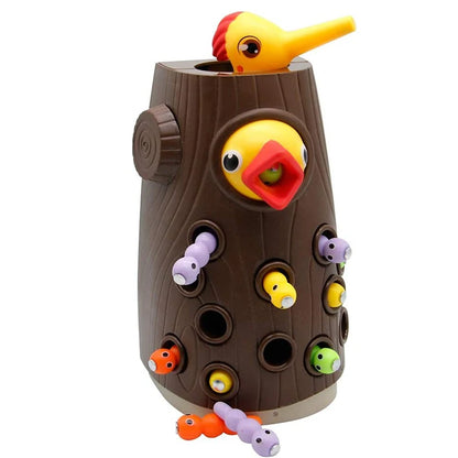 Montessori Magnetic Woodpecker