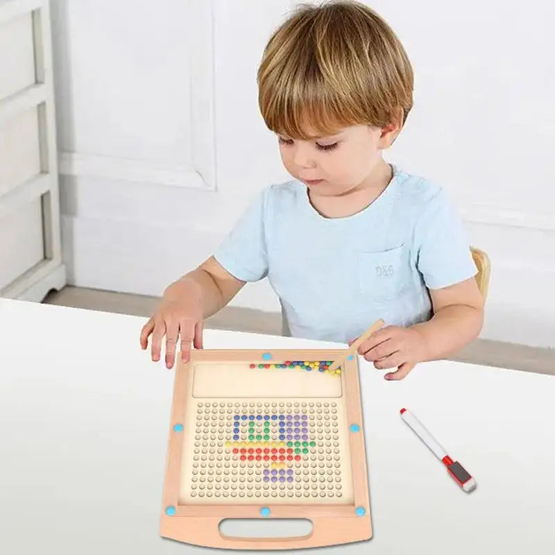 Montessori Magnetic Dots Board