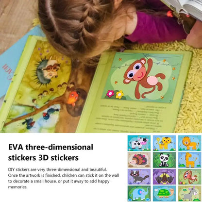 Montessori 3D Foam Sticker Puzzle