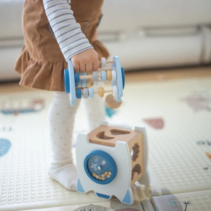 Montessori Wooden Rocket