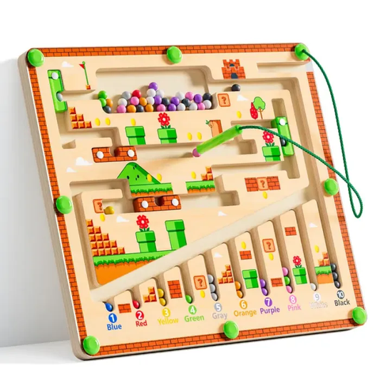 Montessori Magnetic Bead Maze