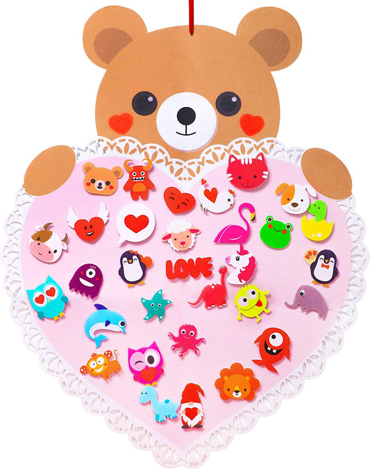 Montessori Valentine's Bear