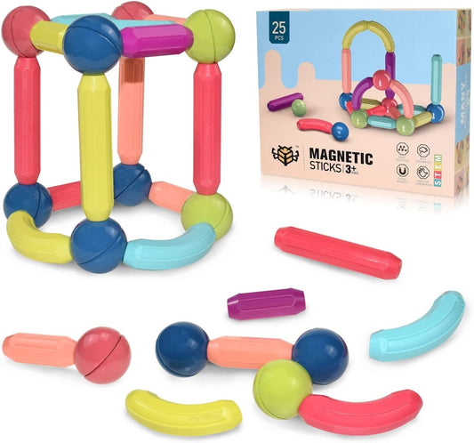Montessori Magnetic Building Sticks